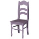 Židle Kornel 203 - fialová patina