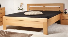 Masivní postel s úložným prostorem Arleta 3 - 120/140 x 200cm - výběr odstínů