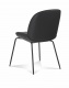 Koženková židle Falko - černá 