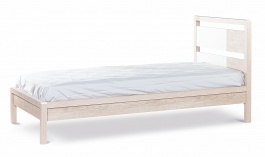 Studentská postel 100x200 Artos - dub sofia/bílá