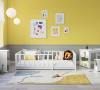 Dětská postel 90x190cm Fairy - bílá