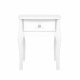 Noční stolek Baroko - bílá