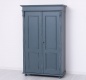 Dvoudveřová šatní skříň Hetie 245 - modrá patina