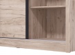 2D šatní skříň s posuvnými dveřmi a zrcadlem 245 Debby - detail