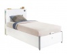 Dětská vyklápěcí postel Pure 100x200cm - bílá