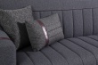 Dvoumístná rozkládací pohovka s úložným prostorem Kira - detail