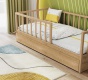 Dětská postel 100x200cm se zábranami a zásuvkou Cody - detail