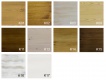 Vzorník odstínů moření dřeva