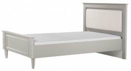 Studentská postel 120x200 Esme - šedá