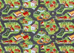 Dětský hrací koberec Countryside - výběr rozměru
