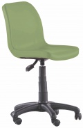 Otočná židle na kolečkách Common - zelená