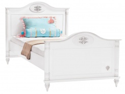 Dětská postel Carmen 100x200cm - bílá