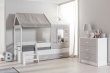 Domečková postel 90x200 s úložným prostorem Boom - v prostoru