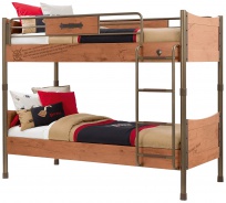 Dětská patrová postel Jack 90x200cm - dub lancelot