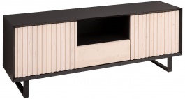 Kombinovaný televizní stolek Layne 752 - černá/béžová