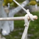 Závěsné houpací křeslo LINDO NEW - bílá/multicolor