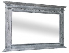 Koupelnové zrcadlo Ava 138B - šedá