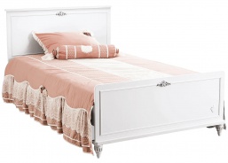 Studentská postel 120x200cm Ema - bílá