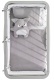 Dětská kolébka 50x90 na kolečkách s ložním setem Hippo - bílá/šedá