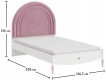 Dětská postel Susy 120x200cm - rozměry