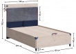 Velká postel s úložným prostorem 120x200cm Lincoln - rozměry