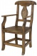 Židle s opěrkami SIL 11 selská - K15