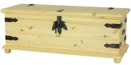 Dřevěná truhla selská COS 05 - K09