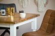 Jídelní selský rustikální stůl z masivního dřeva 90x160cm MES 01B - K13+K02