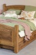 Manželská postel ze dřeva 180x200 ACC 05 - K02