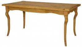 Dřevěný stůl 90x160 rustikální  LUD 01 - výběr moření