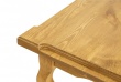 Dřevěný stůl 90x160 rustikální  LUD 01 - detail