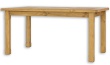 Dřevěný jídelní stůl 80x120cm MES 02 BDřevěný jídelní stůl 80x120cm MES 02 B - K01