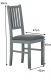 Jídelní židle (2 kusy) Weston - rozměry