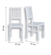 Jídelní židle (2 kusy) Carson - rozměry