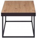 Konferenční stolek Adelia - dub artisan/černá