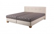 Čalouněná postel s roštem a matrací DARINA - výběr rozměrů a potahů
