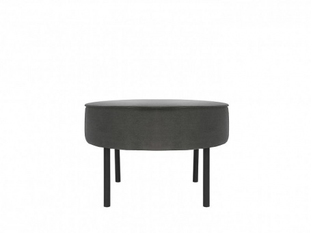 Čalouněný taburet/stolek Lafu H - šedý