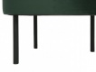 Čalouněný taburet/stolek Lafu H - zelený