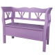 Dřevěná lavice s úložným prostorem HONEY - barva - výběr barvy