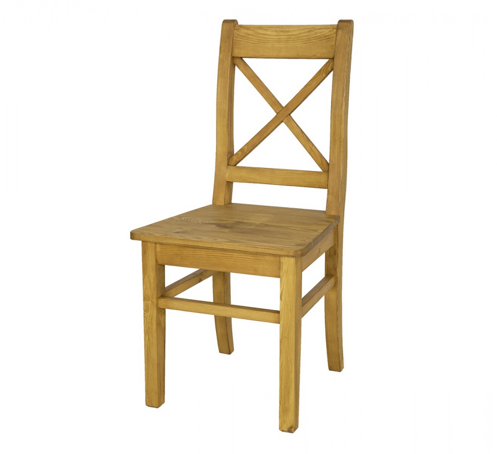 Jídelní židle z masivu sil 26 selská - k16 antická bílá.
